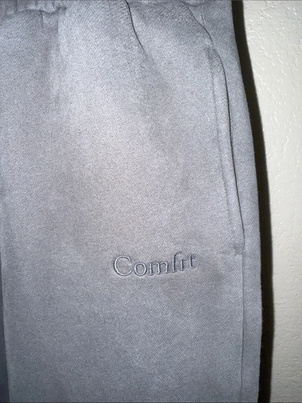 Comfrt Gray Fleece Jogger Sweatpants 2XL